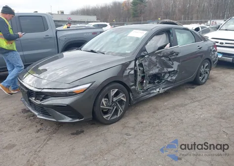 2024 Hyundai Elantra Hybrid Limited z USA, uszkodzony, nr VIN KMHLN4DJ3RU096541